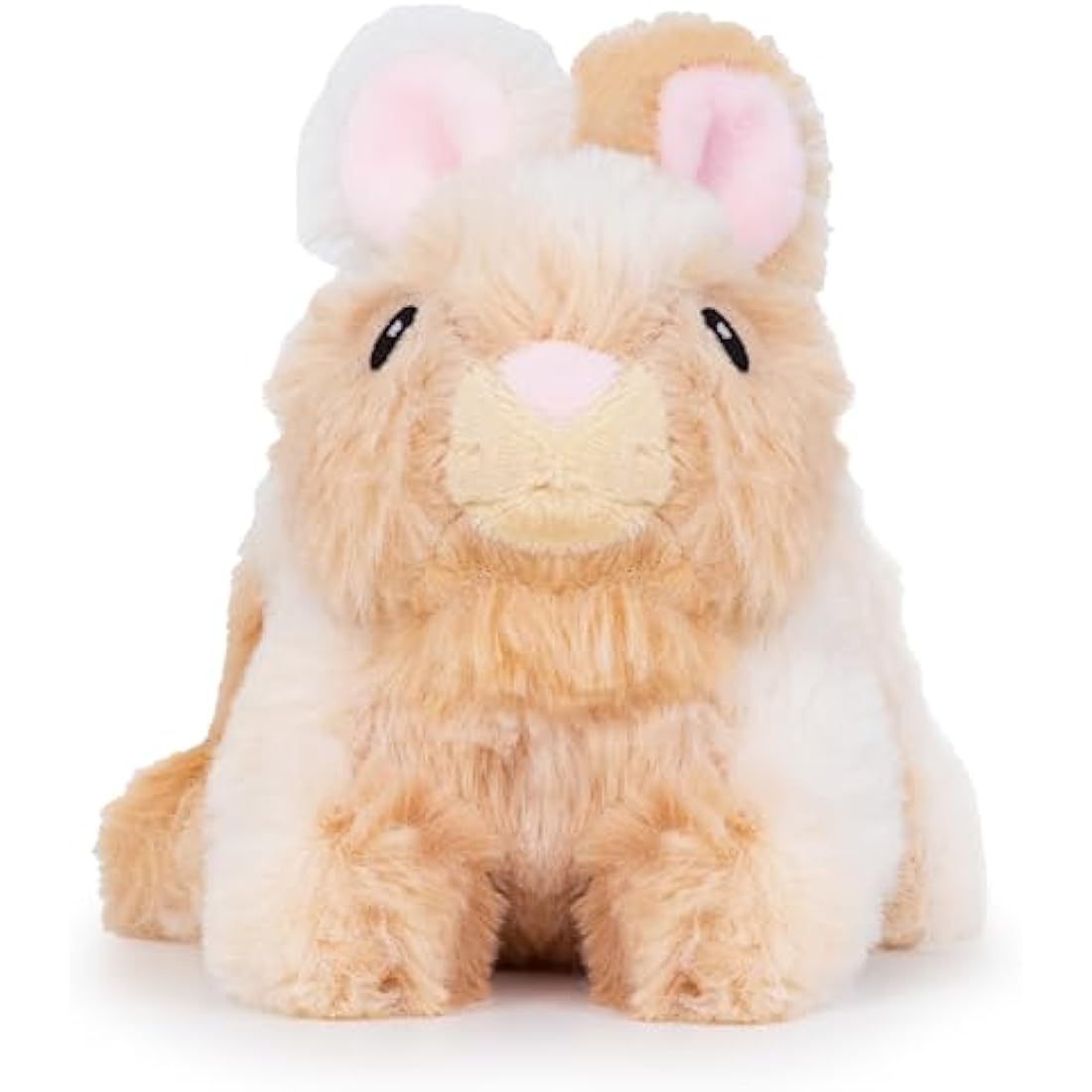 Zappi Co 100% Recycled Plush Rabbit Toy (15cm Length) Stuffed Soft Cuddly Eco Friendly animals Collection For New Born Child First kid