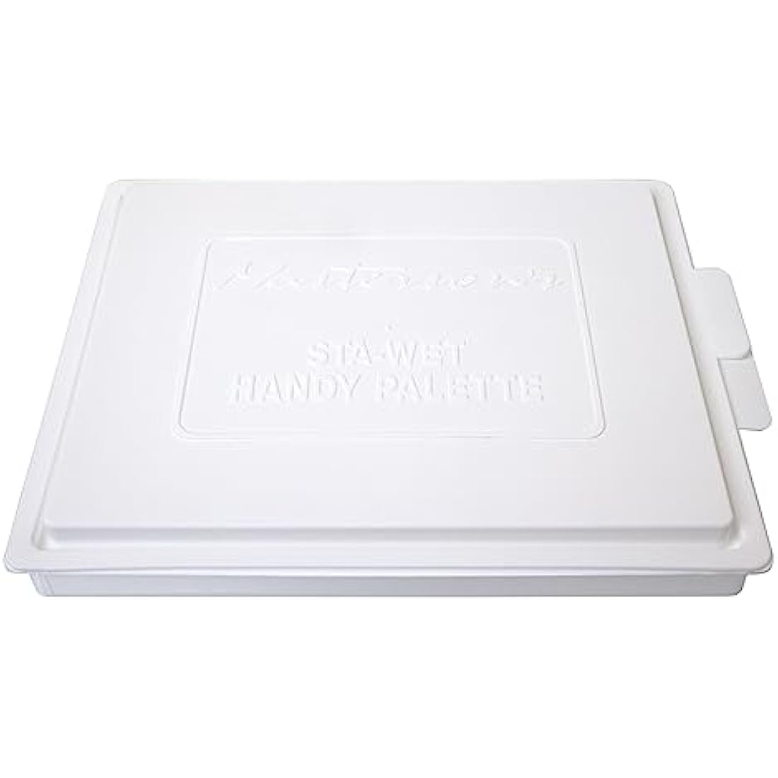 Masterson Sta-Wet Handy Palette Airtight Paint Palette Keeps Paint Fresh for Days 8.5X7 Inches, Made in USA