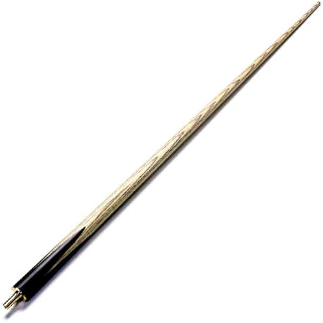 CUESOUL 57" Handcraft 3/4 Jointed Ebony Snooker Cue with Union Jack Flag Design
