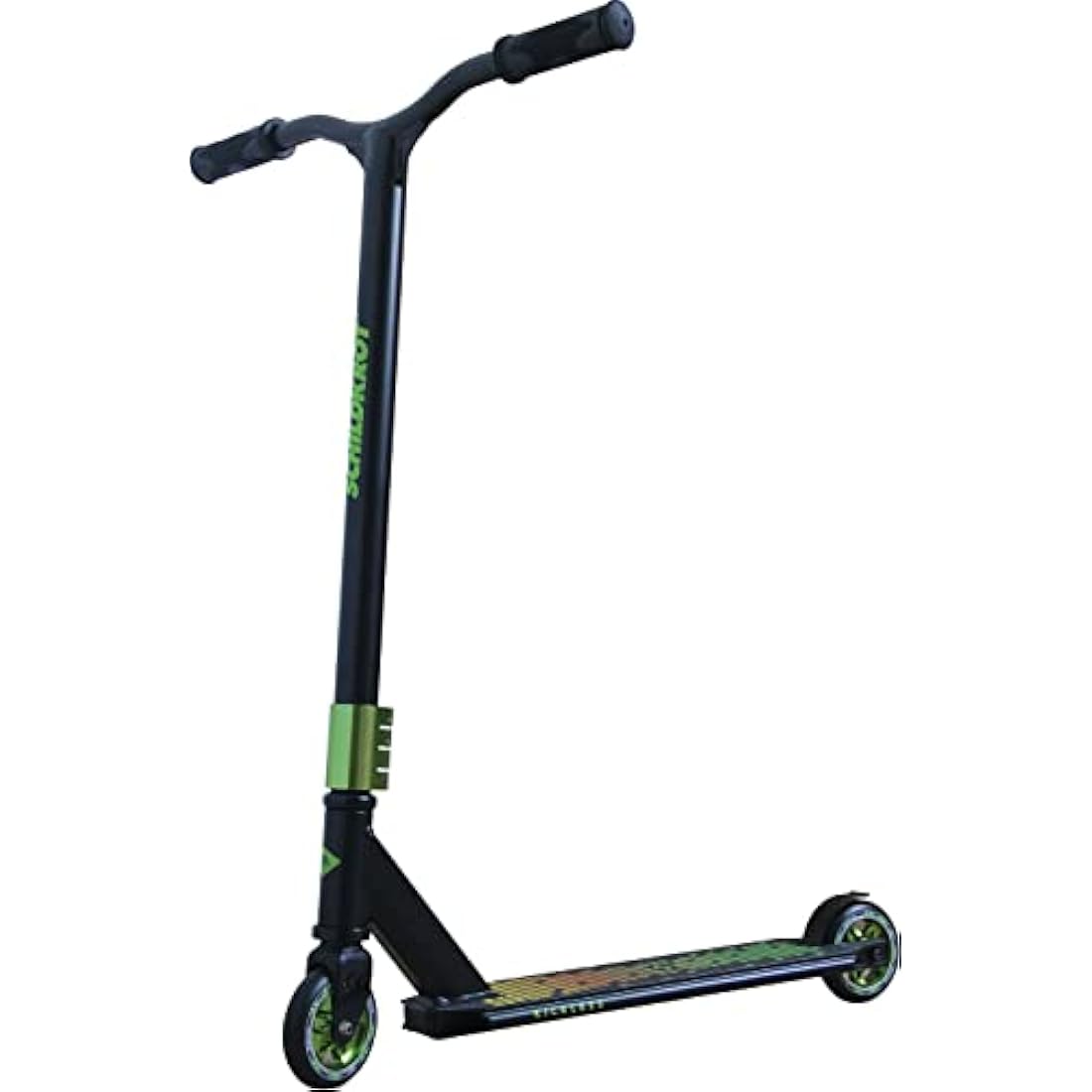 Schildkröt Stunt Scooter Kickless, toller Stuntscooter mit HIC-Compression und Alu-Felge, 100 mm PU Räder, für ambitionierte Stunts und Tricks