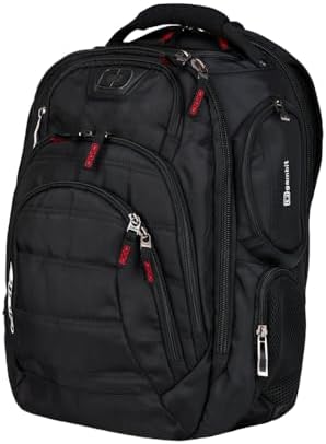 OGIO Gambit Backpack with 15-inch Laptop Compartment and Crush-Proof Tech Vault Pocket