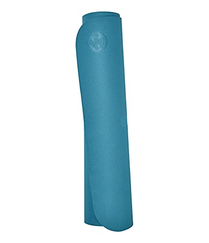 Manduka Begin Unisex Yoga and Pilates Mat, Bondi Blue, 68 Inches