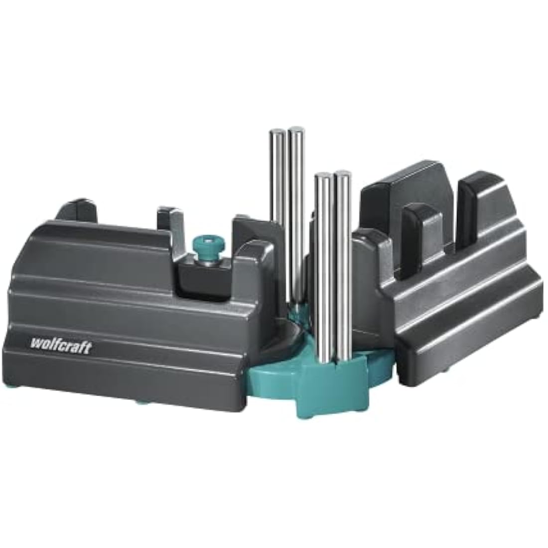 wolfcraft Bevel and Mitre Box, 100 mm I 6948200 I 2-in-1 Product for Precise baseboards with Automatic Mitre Transfer - Made in Europe