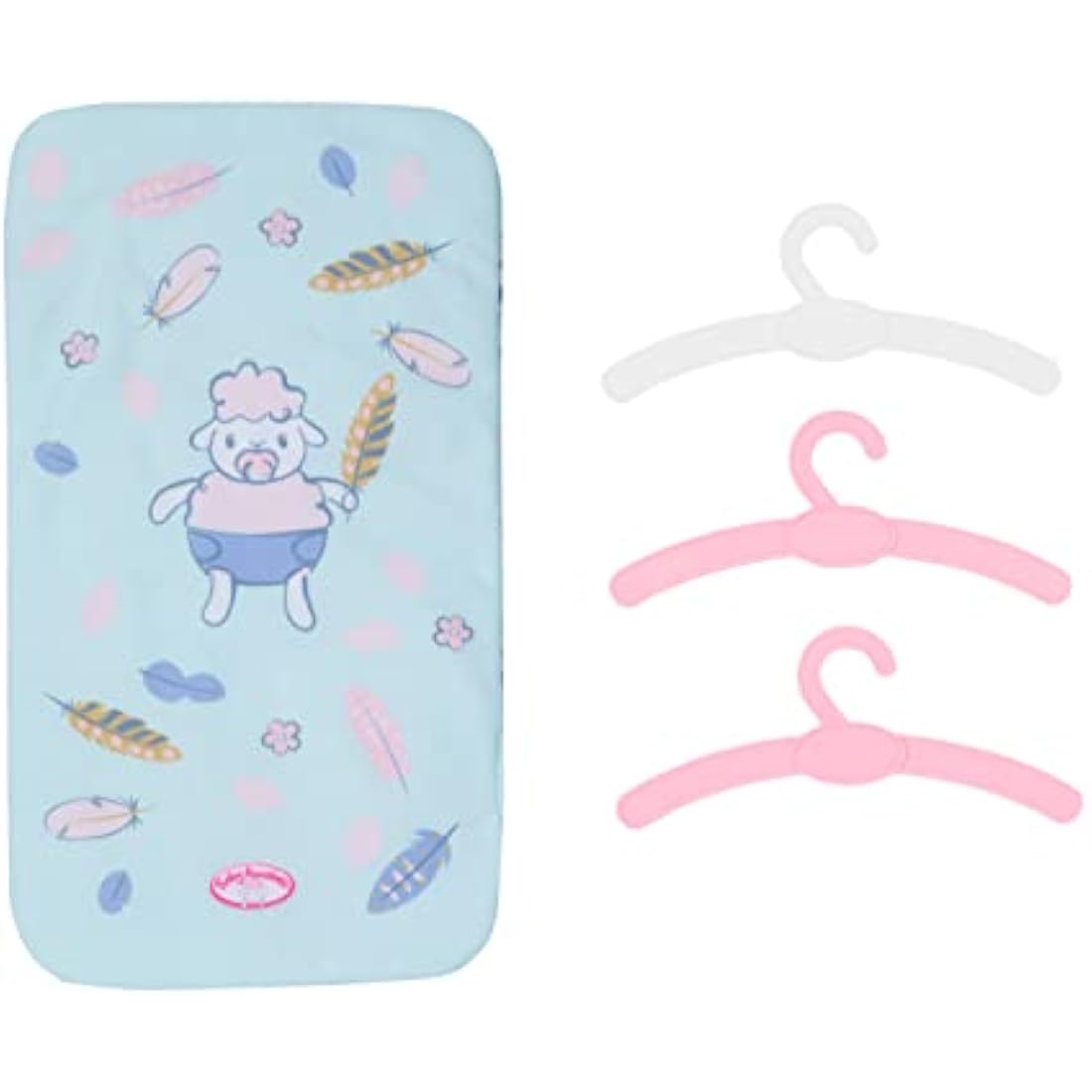 Baby Annabell Day & Night Changing Table 709672 - For 36cm & 43cm Baby Annabell Dolls - Light Effects, Changing Mat, Hangers - Require 3 AAA Batteries (Not Included) - Suitable for Kids From 3+ Years