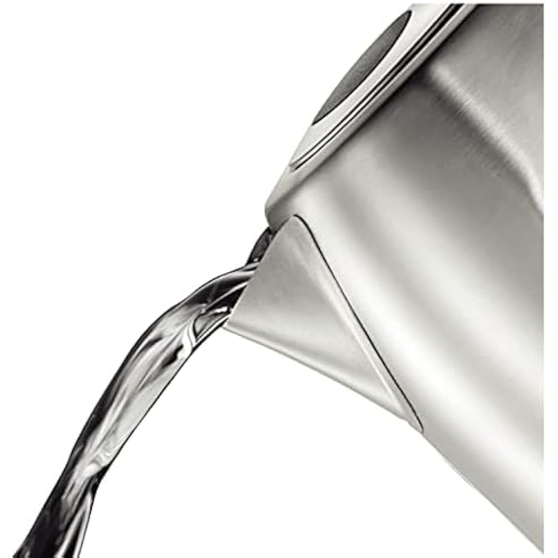 Russell Hobbs Electric Kettle (For Hot Water, Tea or Coffee, 1.7L, Brushed stainless steel, Quiet boil technology, Rapid Boil, Perfect pour) Quiet Boil 26300