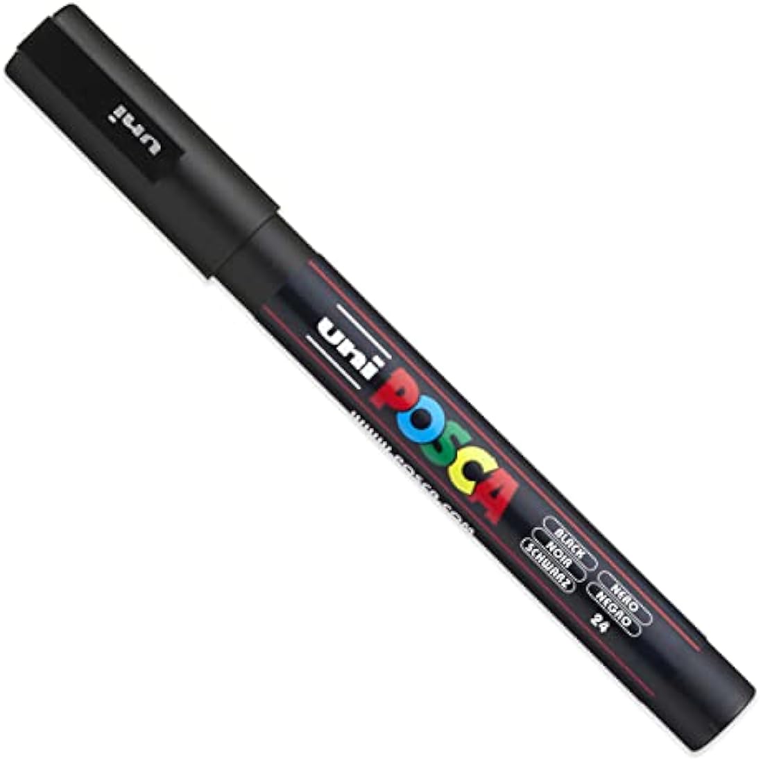 Posca Paint Marker Pens - PC-3M and PC-5M - Set of 20 in Canvas Wrap