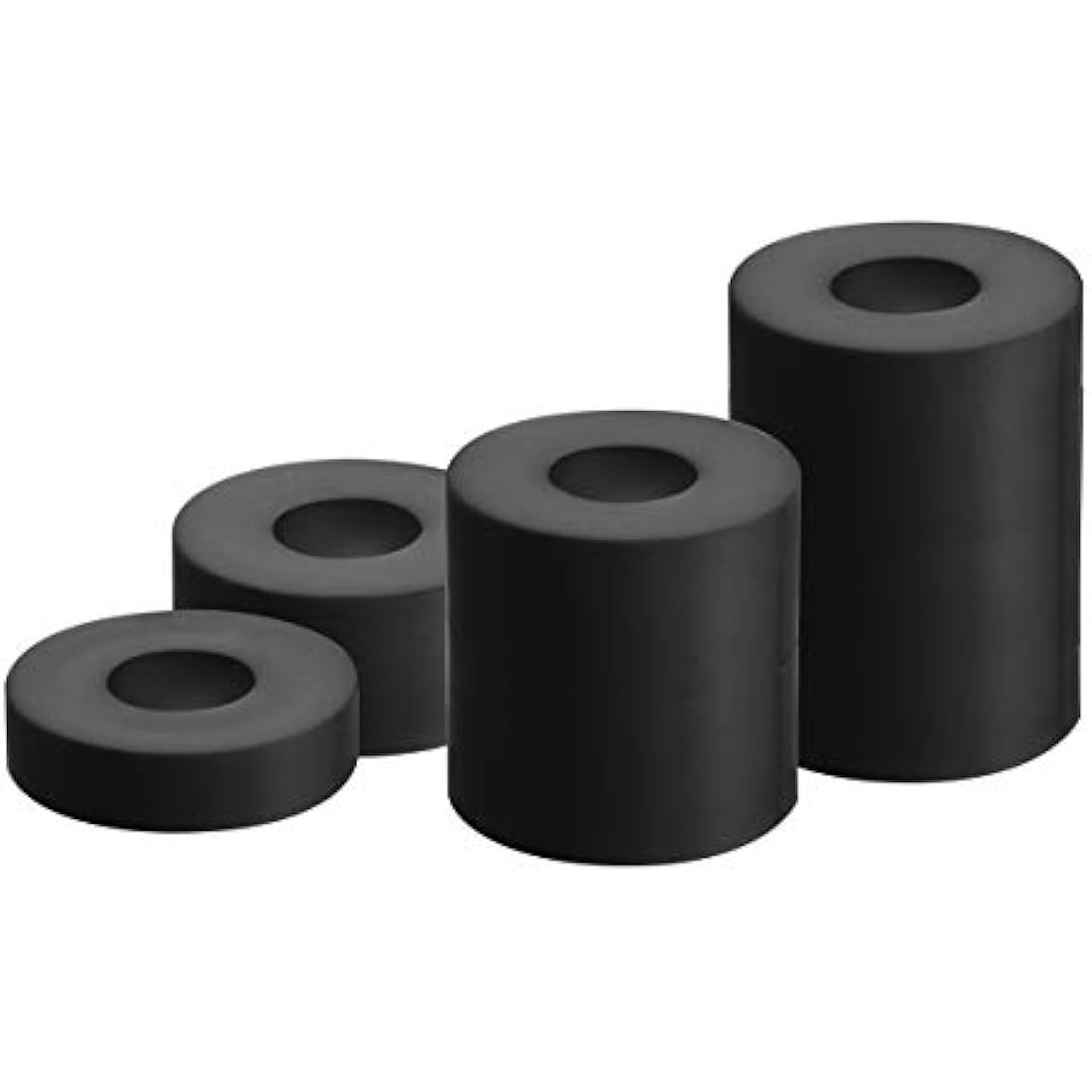 Gah-Alberts 338725 Spacer 5-8 mm Plastic Pack of 5 External ø 20 mm Height 5/10 / 20/30 mm Black