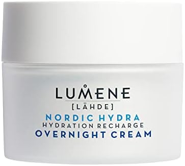 LUMENE Nordic Hydra [Lähde] Hydration Recharge Overnight Cream, Vegan 50 ml