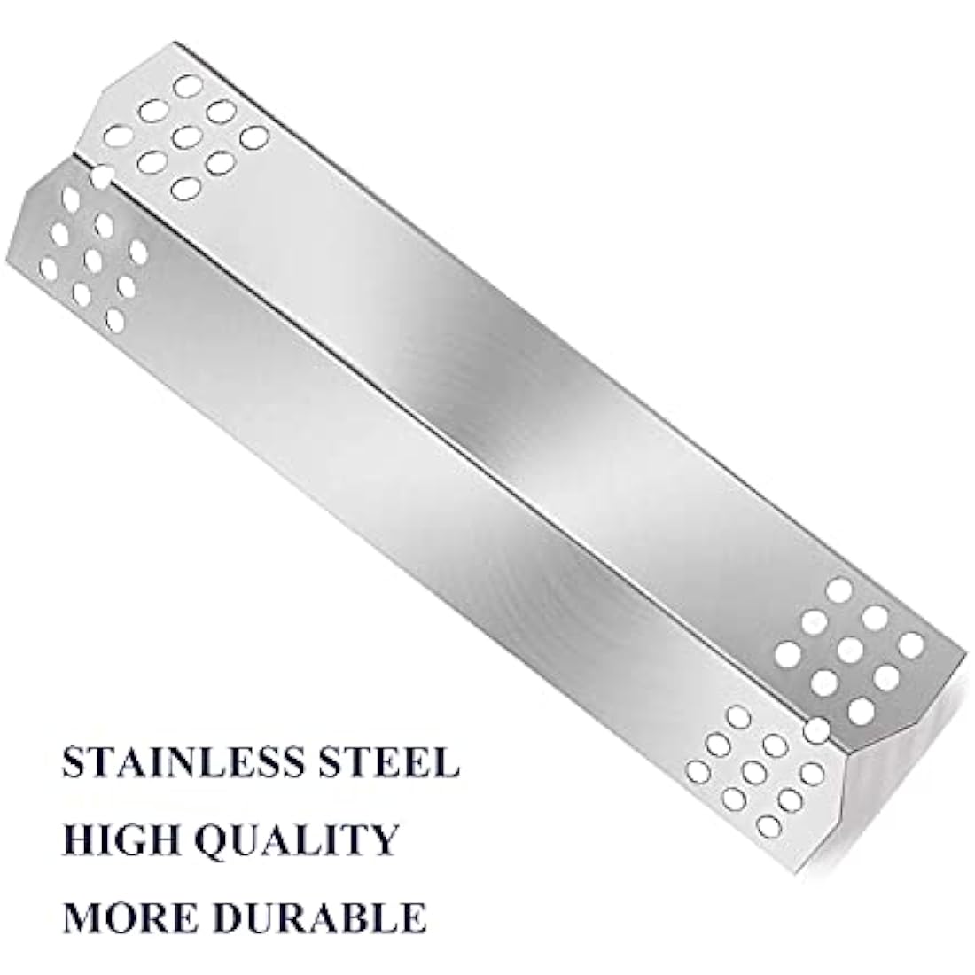 GFTIME 37cm Heat Plate for Beefeater 3, Napoleon, Nexgrill, Grillmaster, Charbroil, Broilmaster, Stainless Steel Flame Tamer, Heat Shield, 3 Pack