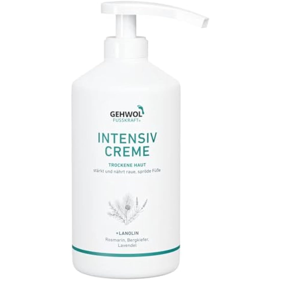 Gehwol Fusskraft Foot For Dry Rough Skin 500Ml