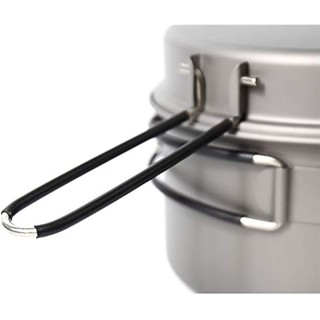 Toaks titanium outdoor camping pan, hiking cookware, backpacking cooking picnic bowl, pot pan set, 1350ml