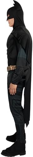Rubie's Official DC Comics Dark Knight Rises Batman Adult Costume, Deluxe Muscle Chest Style Halloween