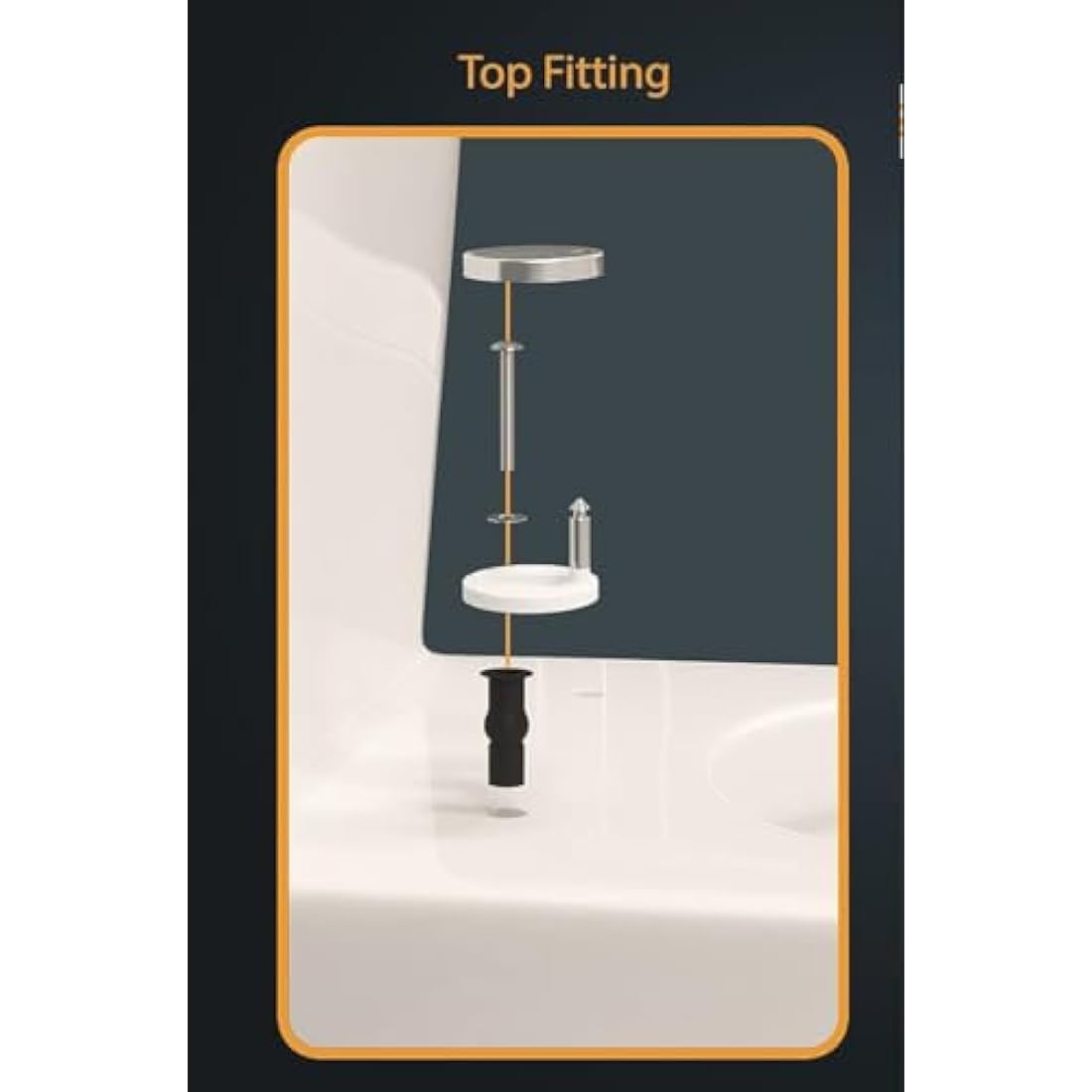 Soft Close Toilet Seat, Oval Standard Size Toilet Seat, Quick-Release for Easy Cleaning, Durable Loo Seat, Comes with Top Fitting by AAN®
