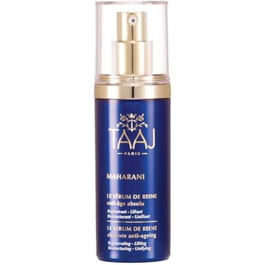 TAAJ | The Queen's Cream - MAHARANI | Powerful anti-ageing actives | Revitalised and plumped up, the skin is visibly younger | Wrinkles are smoothed | Hyaluronic acid, collagen and elastin | 50 ml