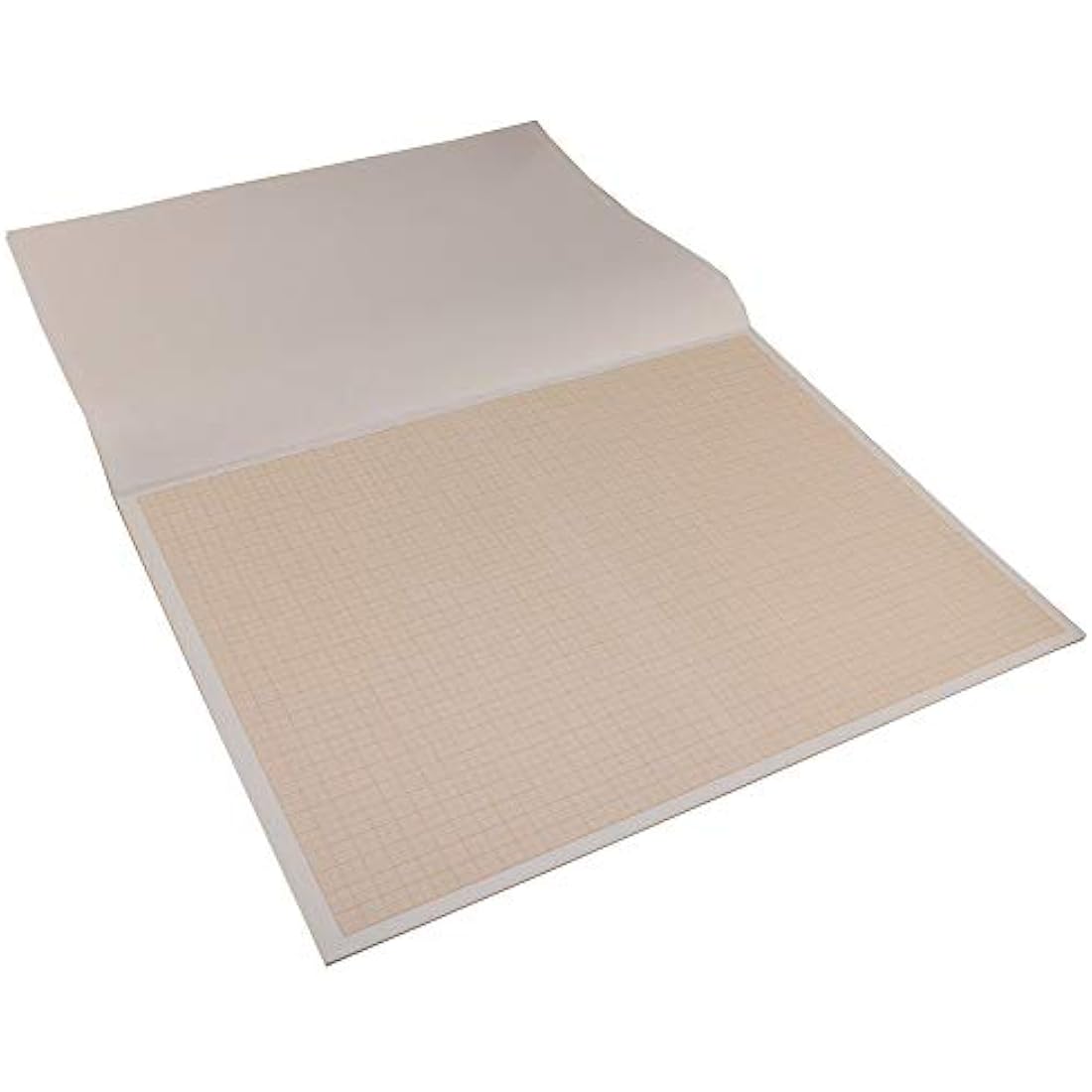 Landre 100050433 mm Pad A3 Pack of 10 80 g/m² Millimetre Paper 20 Sheets Glued Top Line Colour Red Grid Paper Geometry