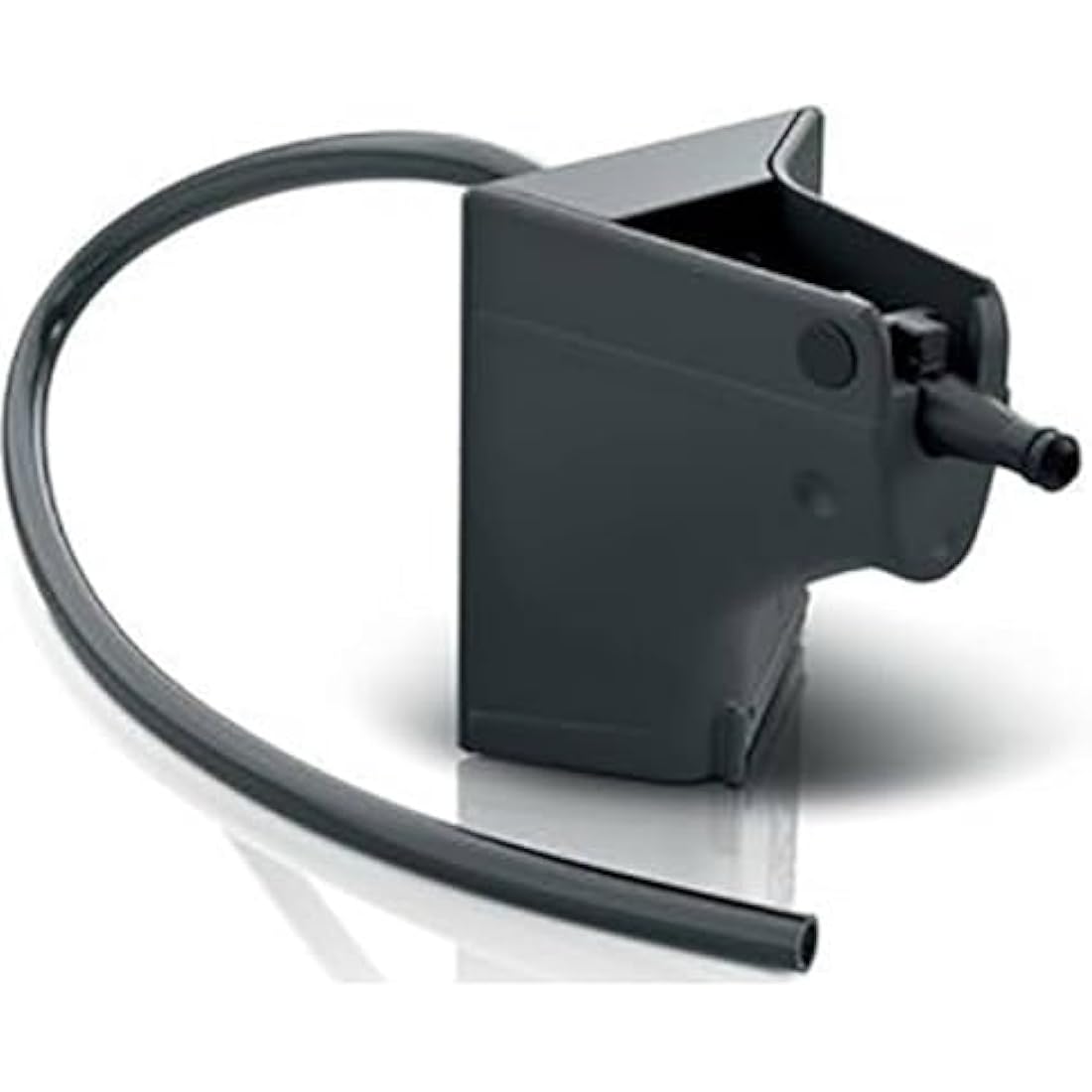 SIEMENS TZ70001 Milk Container Adapter for External Milk Containers, Specially Designed EQ.700 Fully Automatic Coffee Machines, Original Accessories, Dishwasher Safe, Black