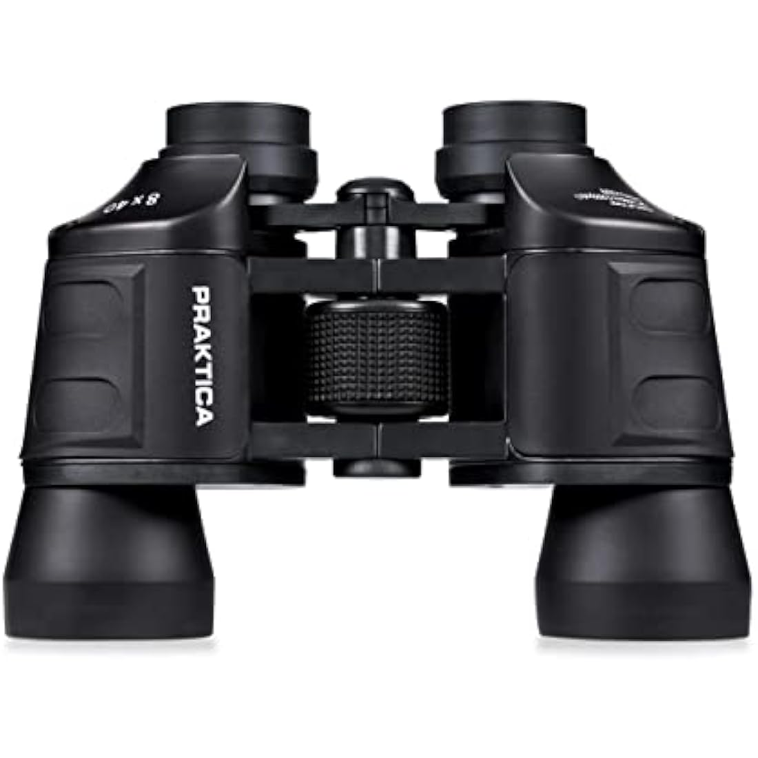 Praktica Falcon 8x40mm Porro Prism Field Black Binoculars - Fully Coated Lenses, Sturdy Construction, Aluminium Chassis, Sharp Clear Image, Bird Watching, Sailing, Hiking, Sightseeing, Astronomy