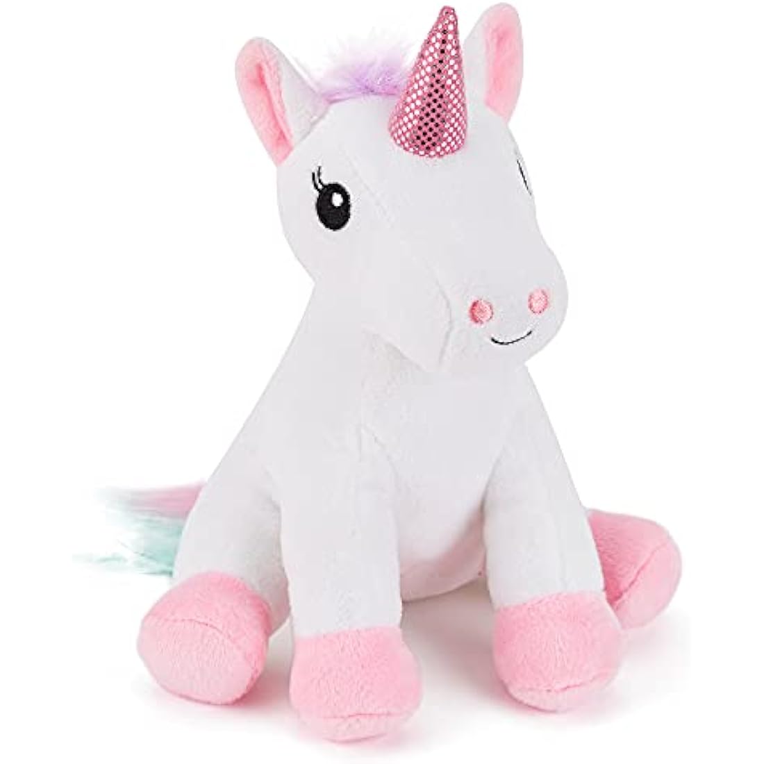 Zappi Co Children's Soft Cuddly Plush Toy Animal - Perfect Perfect Soft Snuggly Playtime Companions for Children (12-15cm /5-6") (Unicorn)