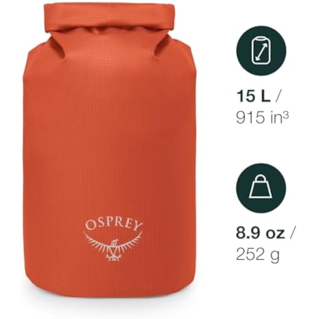 Osprey Wildwater Dry Bag 15 Unisex Accessories - Outdoor