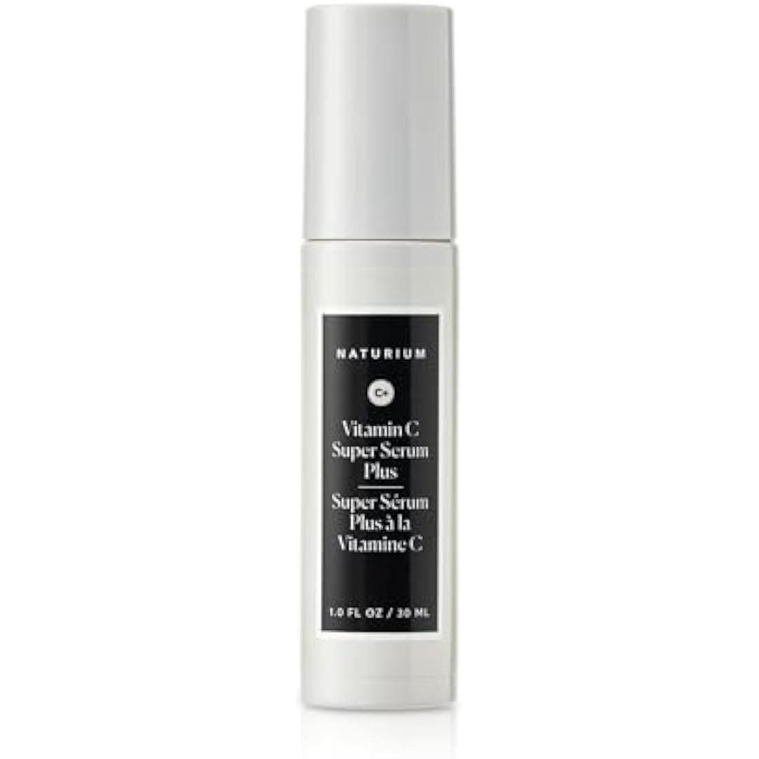Naturium Vitamin C Super Serum Plus, Smoothing Face Care, plus Retinol, Hyaluronic Acid, Niacinamide & Salicylic Acid | 1.0 FL OZ / 30 ML