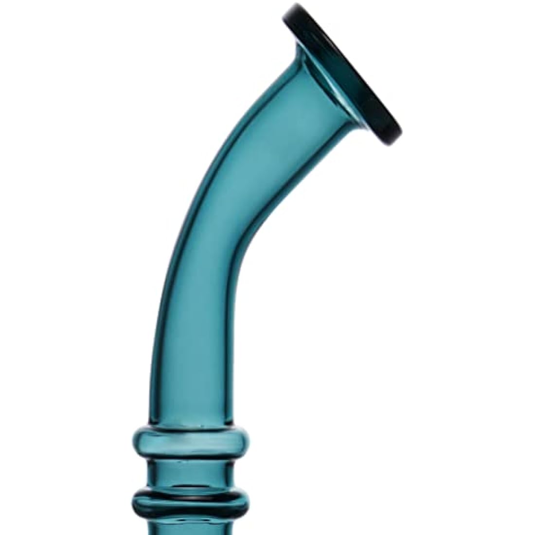 Glass Honeycomb Bong Handmade Water Pipe Perc Wax 14.4mm Bongs with Quartz Banger Cap Bowl for Bongs (Bong with quartz banger and bowl)