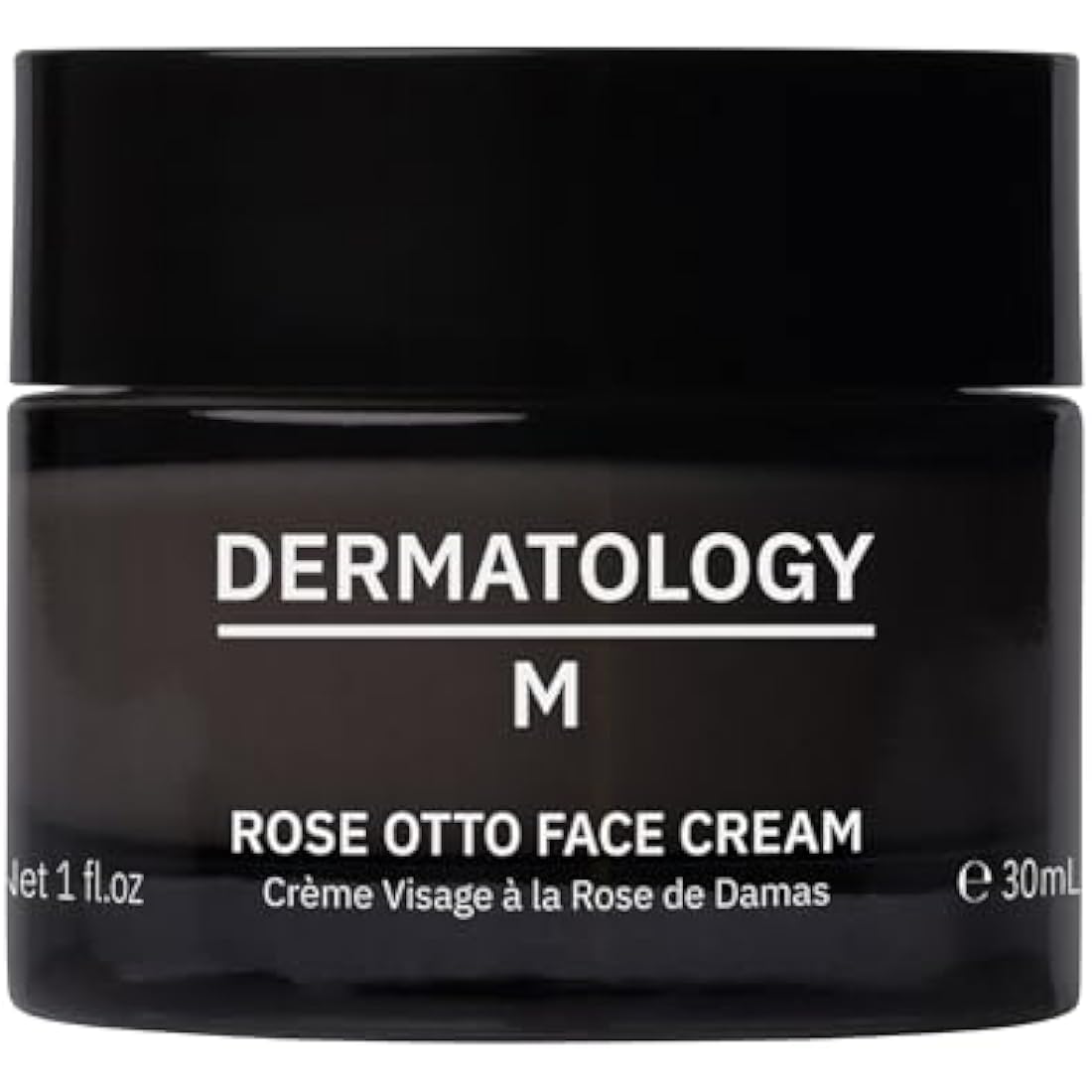 Dermatology M – Rose Otto Face Cream 30ml | Powerfully Age-Defying & Hydrating Daily Moisturiser – With Bakuchiol, Hyaluronic Acid & Organic Rose Otto – Helps Soothe & Reduce Redness – Natural & Vegan