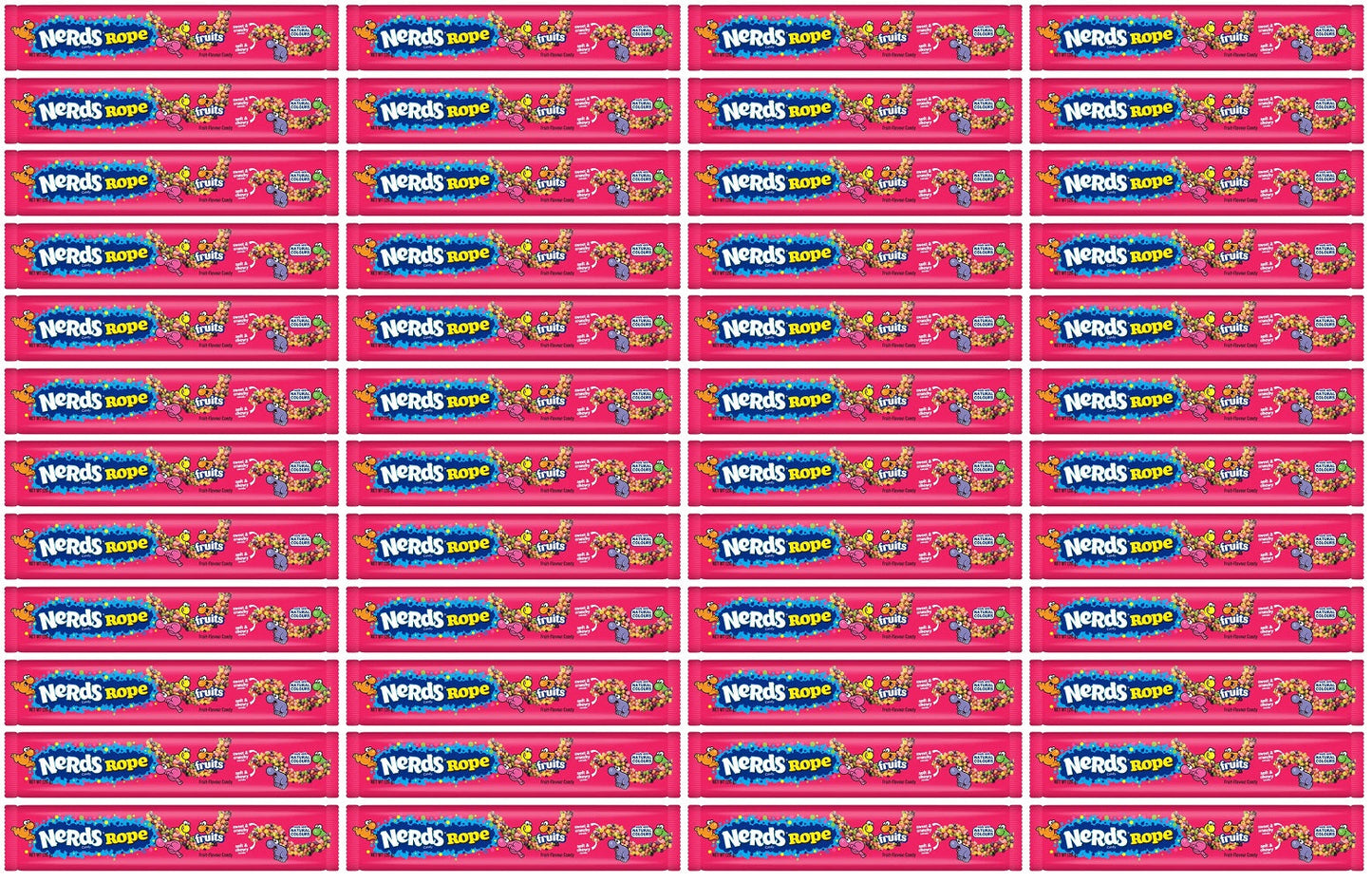 48 x Nerds Clusters Rope Fruits - 26GM