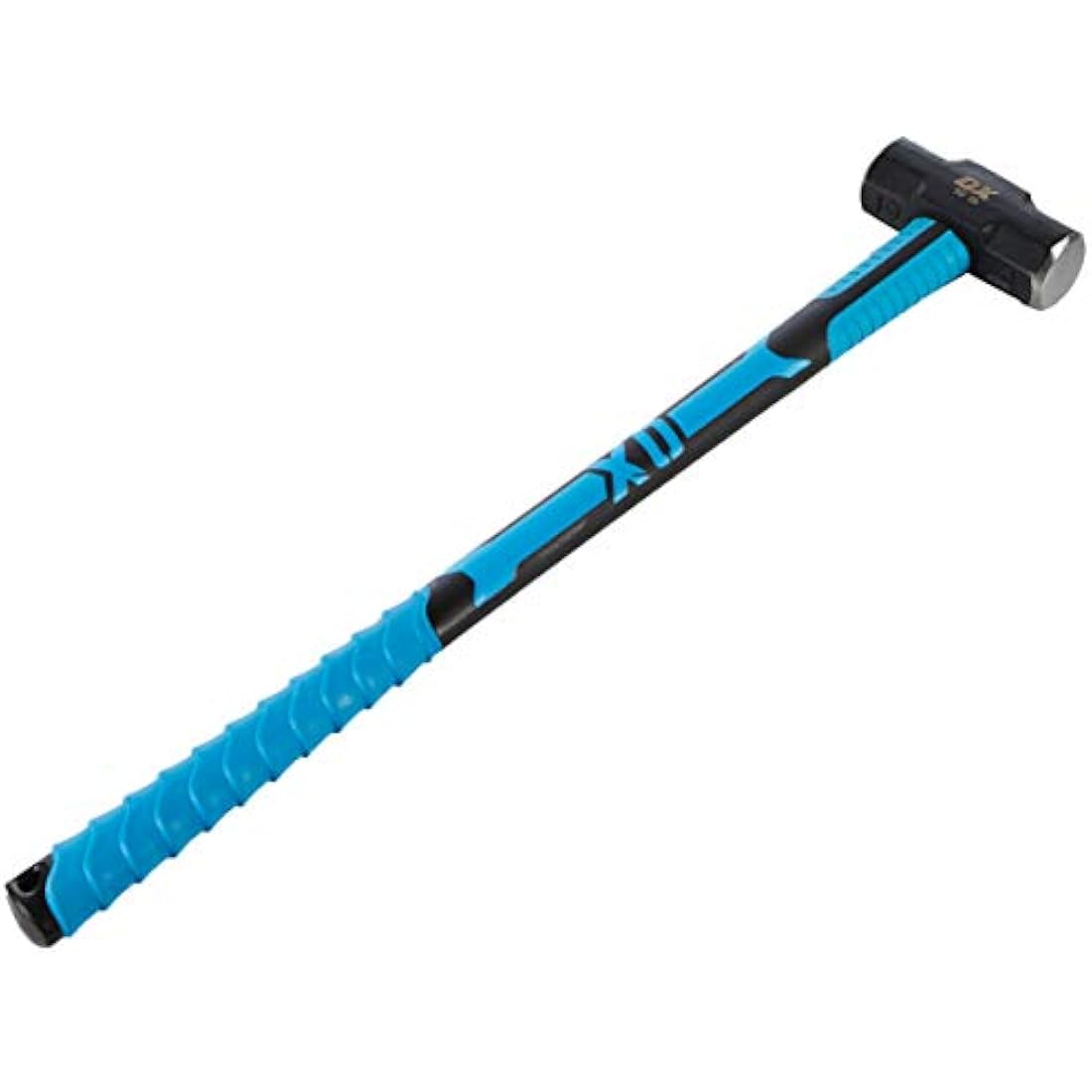 OX OX-T081510 Hammer - Sledgehammer with Fibreglass Handle - Forged and Induction Hardened Hammerhead - 10 lb/4.5 kg