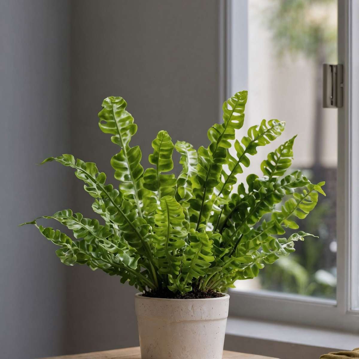 Bird's nest fern - Asplenium nidus 'Crispy Wave' - Height 25-40cm - ⌀12cm