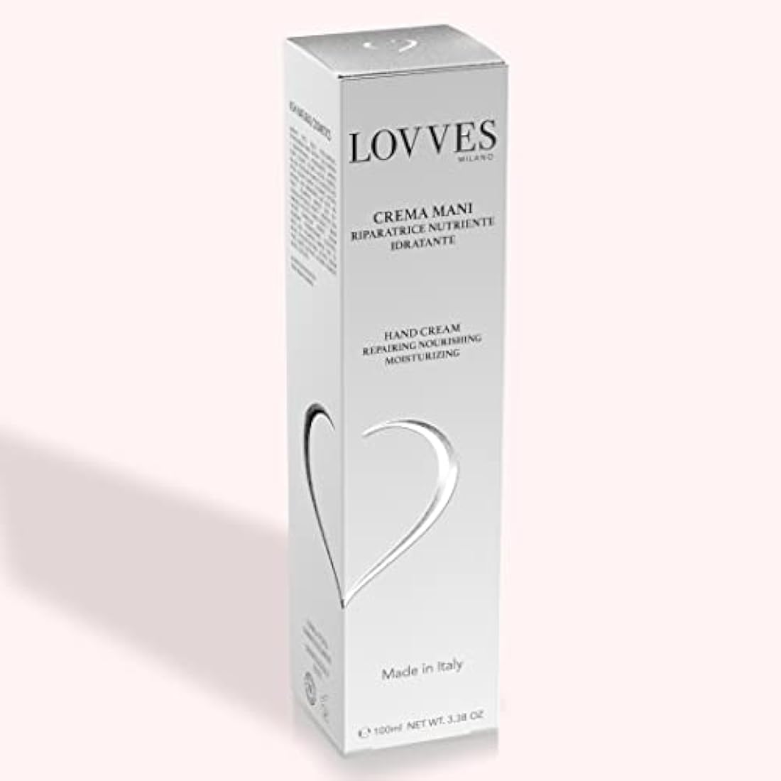 LOVVES Hand Cream, High Natural Cosmetics, Lifting Effect, Nourishing Moisturizing Repairer, Formulated as an Anti-Aging Treatment, Preserves the Young Appearance of Hands.100ml