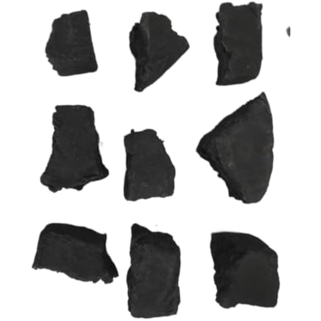 The Stove Wizard 30 Random Mixed Living Flame Gas Fire Ceramic Coals Replacement