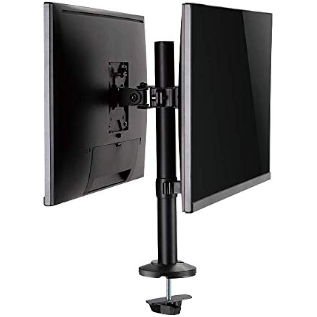 Logilink BP0109 - Monitor Mount Dual 17-32" Steel Curved Screens Black