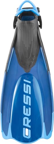 Cressi Maui Fins - Diving and Snorkelling Fins with EBS System,Black / Blue,L-XL