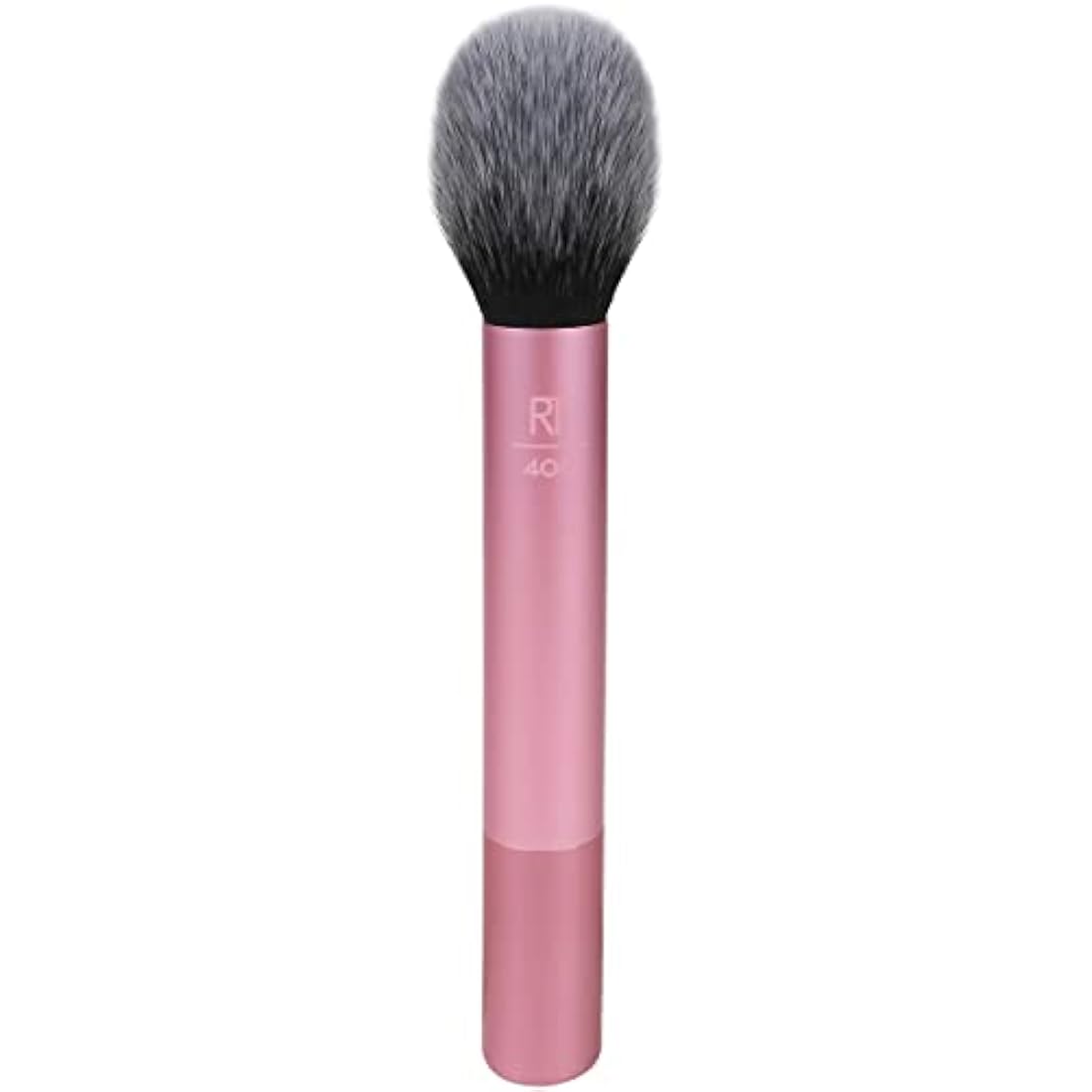 Real Techniques Ultra Plush Blush Makeup Brush, For Loose, Cream, or Pressed Blush, Rosy Glow Cheeks, Fluffy Powder Brush, Aluminum Ferrules, Synthetic Bristles, Vegan and Cruelty Free, 1 Count