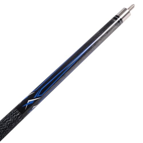 CUESOUL 58 Inch 19 Oz 1/2 Jointed Maple Billiard Pool Cue (CSTB002U)