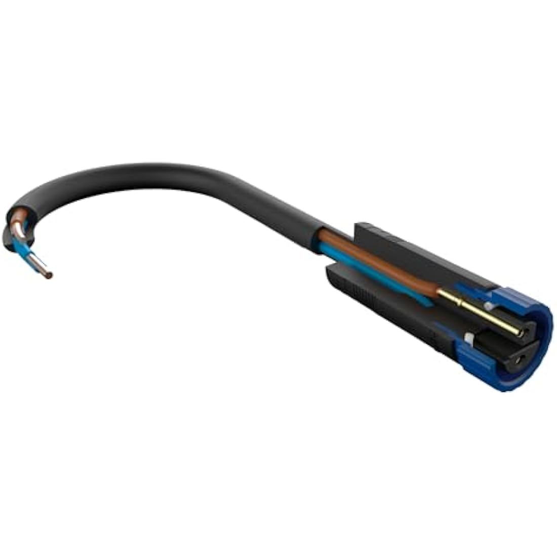 Paulmann 93931 Outdoor Plug & Shine Cable IP68 15m 1 in-7 Out 2x1,5mm² Black Plastic, 1500 x 1.5 x 1.5 cm
