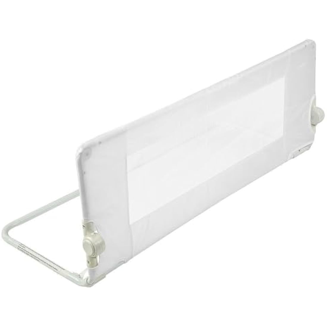 Safetots Bed Rail, White 100cm Wide x 40cm Tall, Toddler Bed Guard for Safety, Secure Child Bed Rail