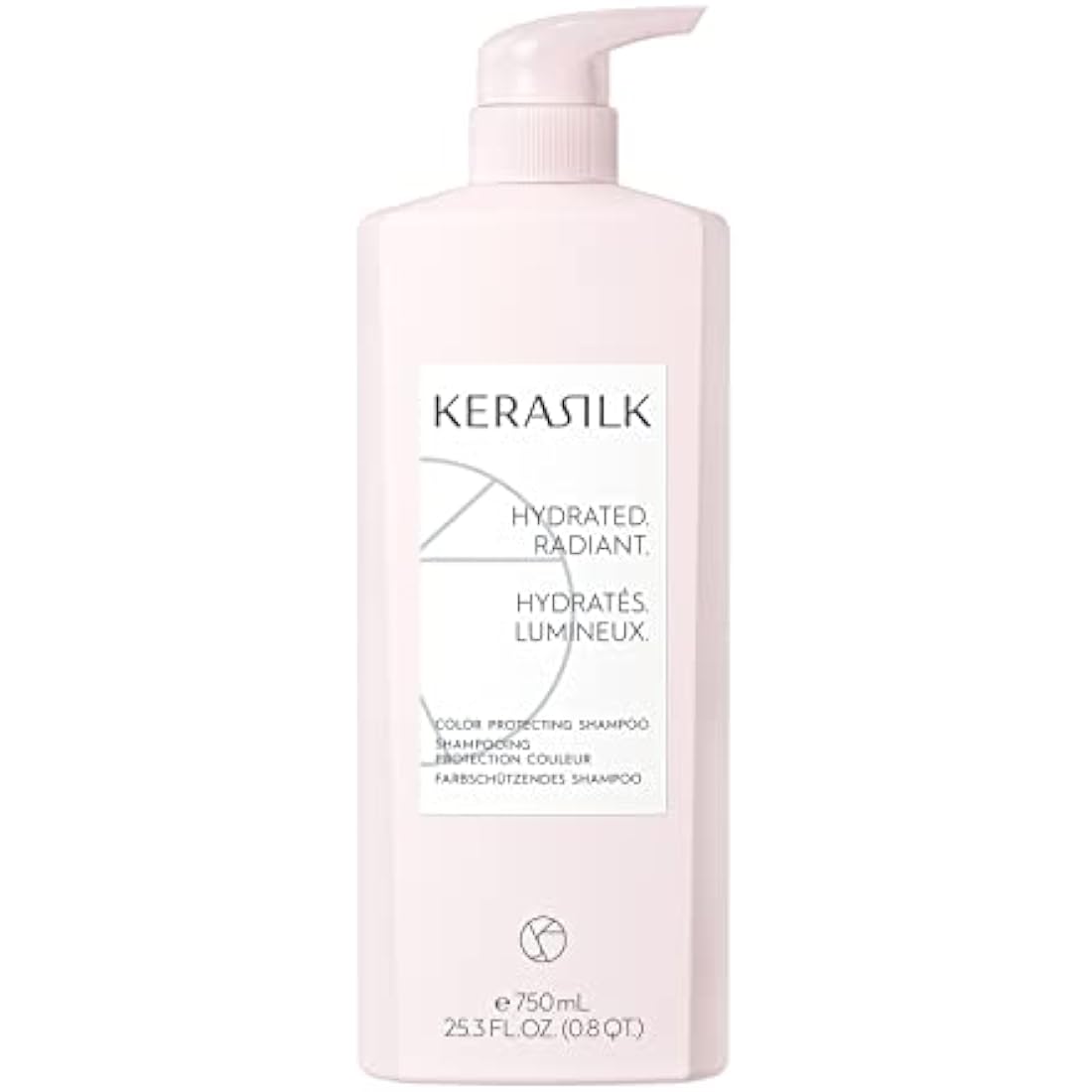 Kerasilk Color Protecting Shampoo, Coloured Hair, No Sulfates, Vegan, Formula, 750ml