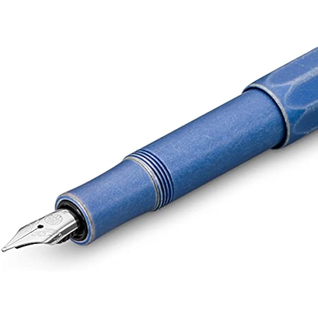 Kaweco AL Sport Stonewashed Fountain Pen blue M (Medium) by Kaweco