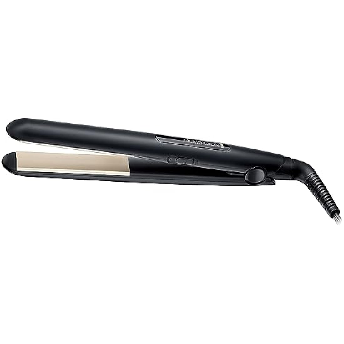 Remington Hair Straightener - Slim longer length floating plates with Antistatic Ceramic coating for smooth glide, 2 Heat settings, Fast 30 second heat up, 1.8m cord, Up to 220°C, S1510
