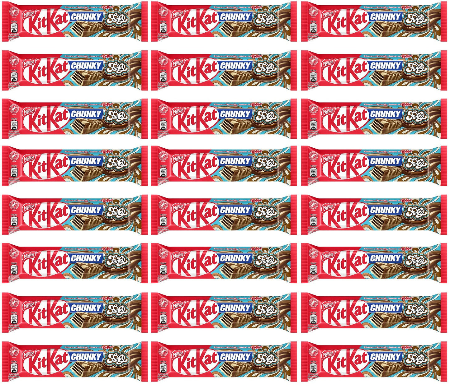 24 x Kitkat Chunky Funky  - 40GM