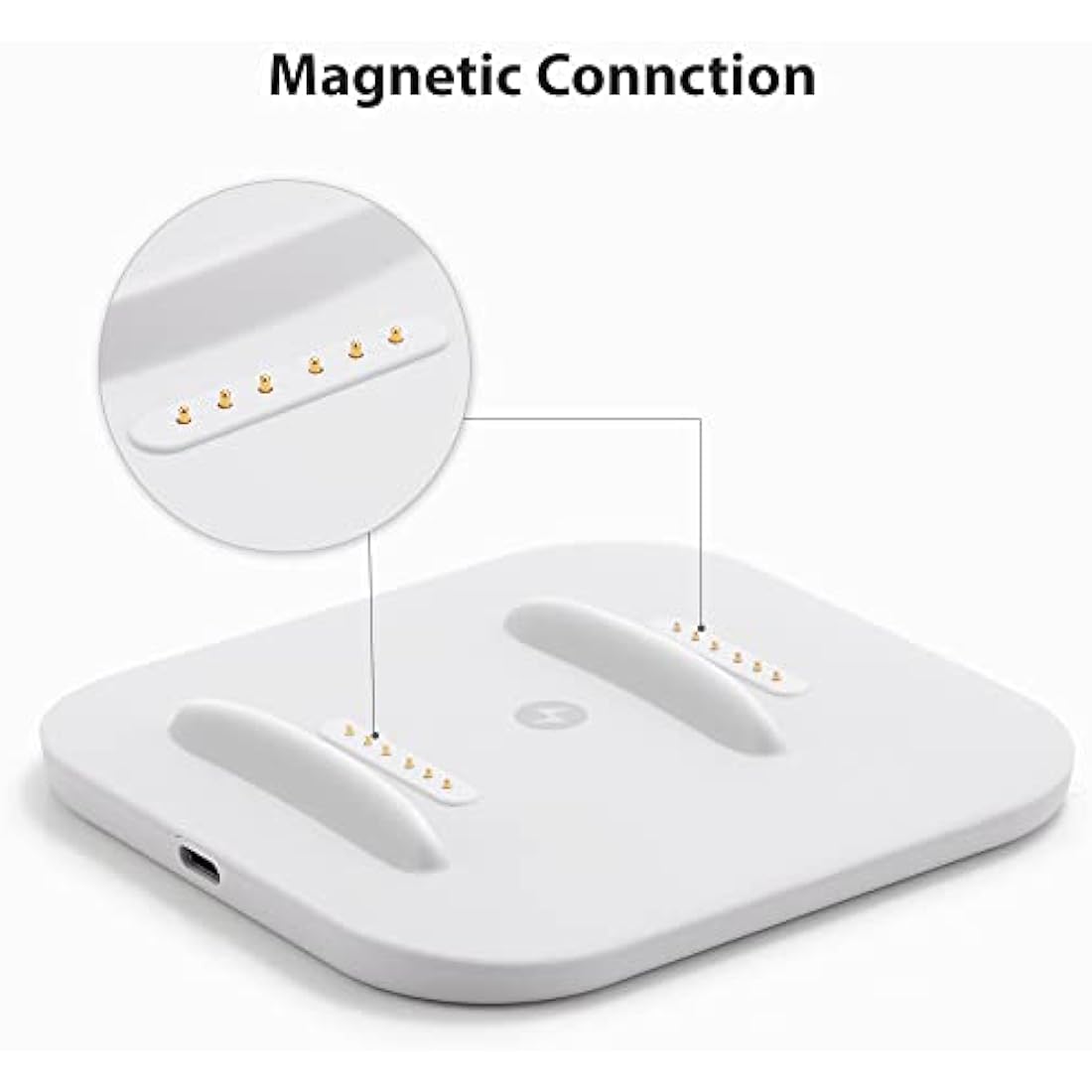 BOBOVR Twin Charger Station/Dock for B2 Battery Pack, Ultra-Thin Design, Magnetically Supply Power to 2 B2 Battery Packs at The Same Time