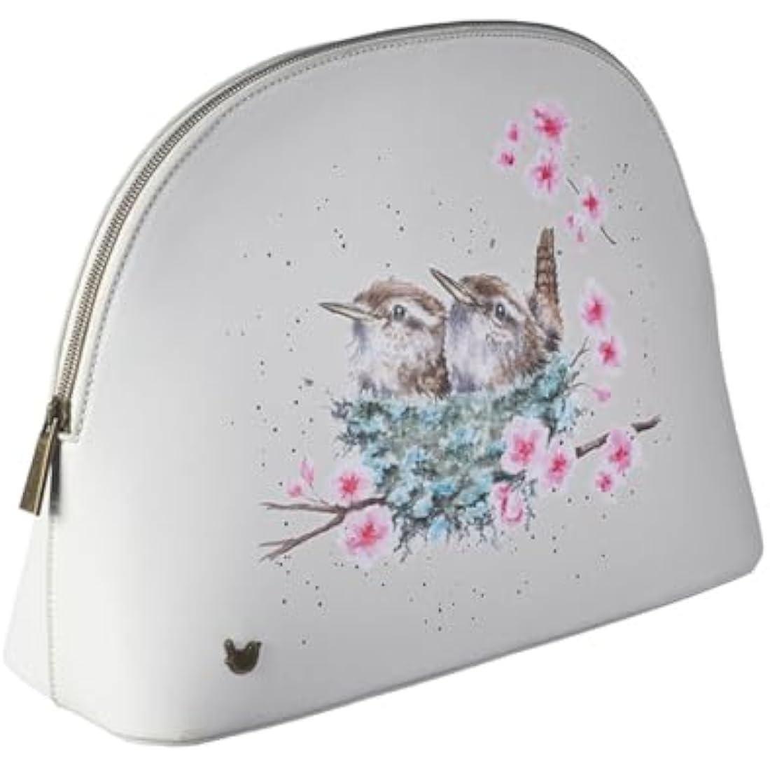 Wrendale Designs - 'Home Tweet Home' Large Cosmetic Bag