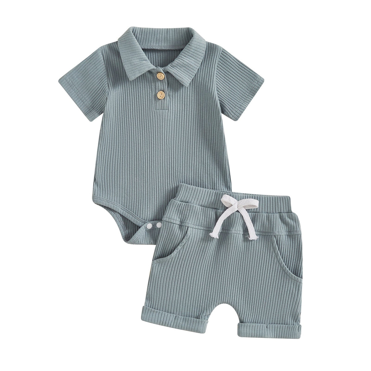 Boys' Short Sleeved Kazakhstan Suit