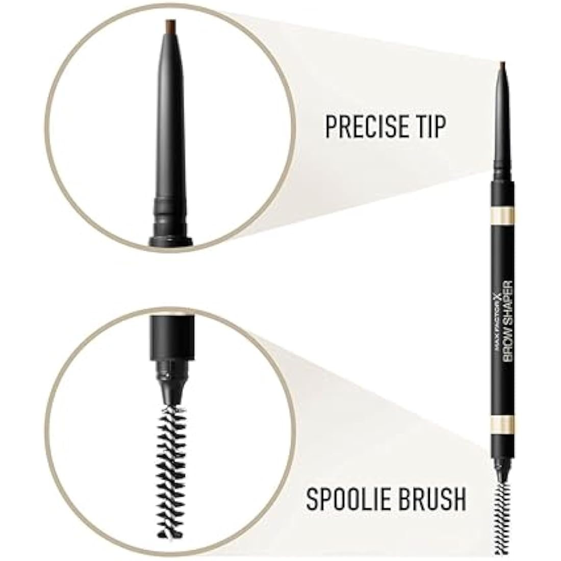 Max Factor Brow Shaper Pencil 30 Deep Brown, 1g