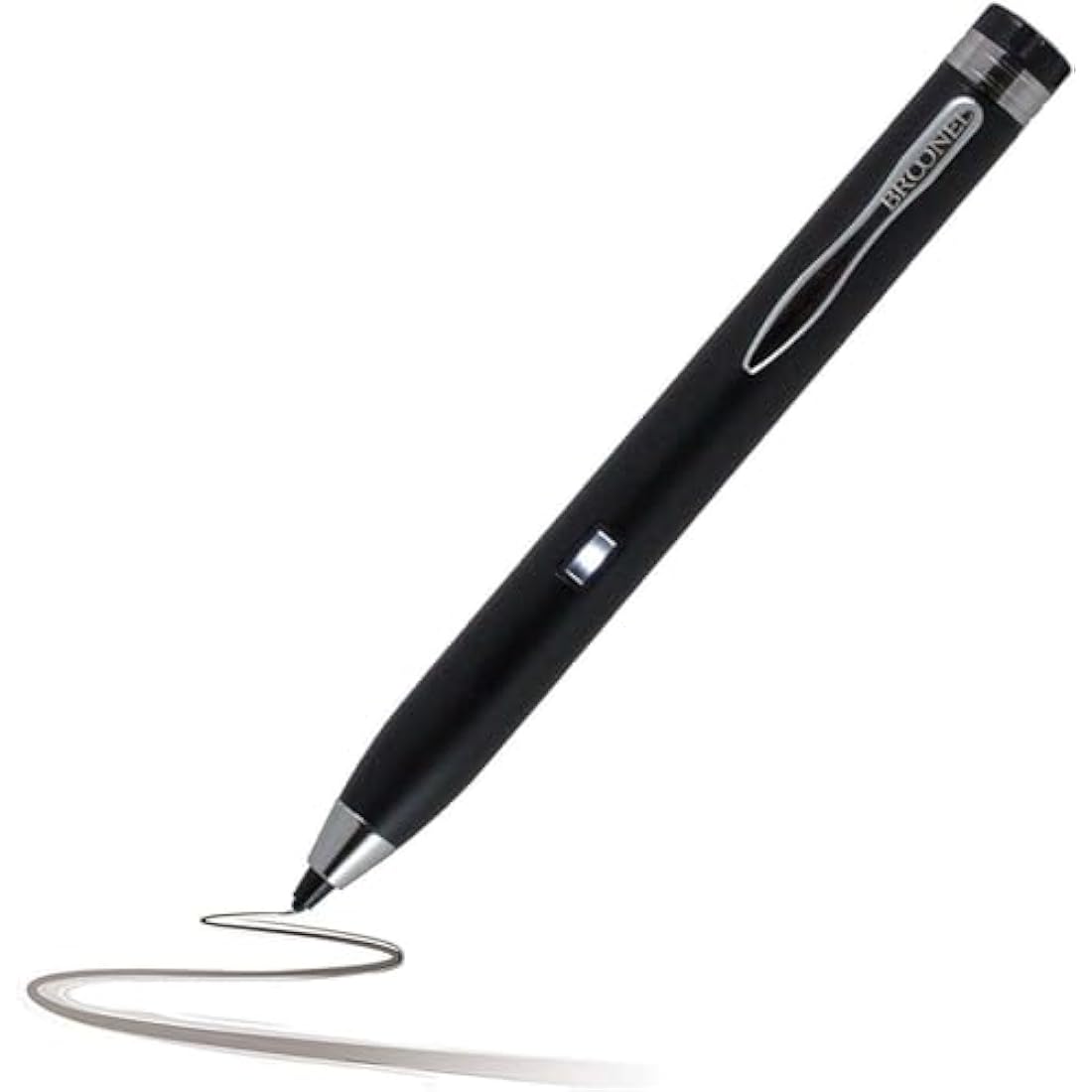Broonel Black Fine Point Digital Active Stylus Pen - Compatible With Lenovo Tab M10 Plus 10.3" Tablet