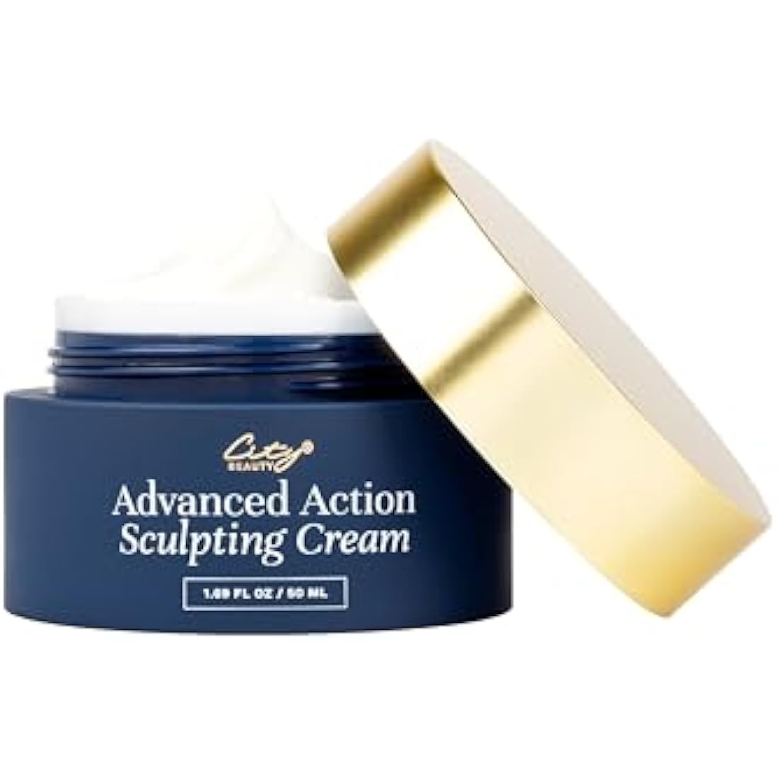 City Beauty Advanced Action Sculpting Cream - Solution for Saggy Jawline, Drooping Face, and Neck Wrinkles - Firming Cream for Loose, Sagging Skin