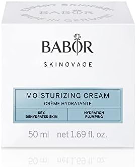 BABOR SKINOVAGE Moisturizing Cream, Face cream for dry Skin, Intensive Moisturizing Care with Hyaluronic Acid, Vegan Formula, 50 ml
