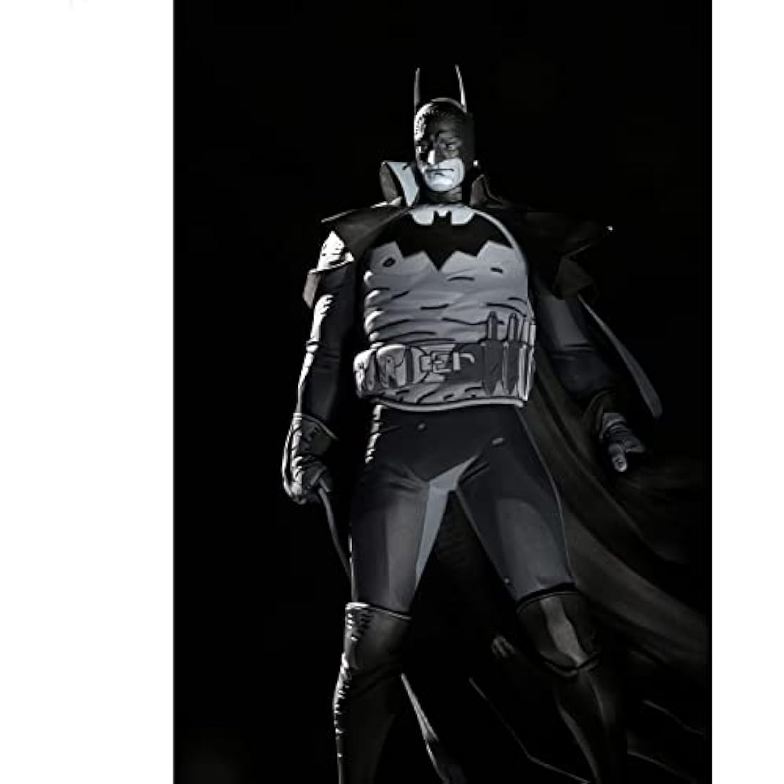 McFarlane Toys, Limited Edition 1:10 scale DC Batman Black and White Line Collectible Resin Statue, Mike Magnolia Design, DC Multiverse Collectors Statue - Ages 12+