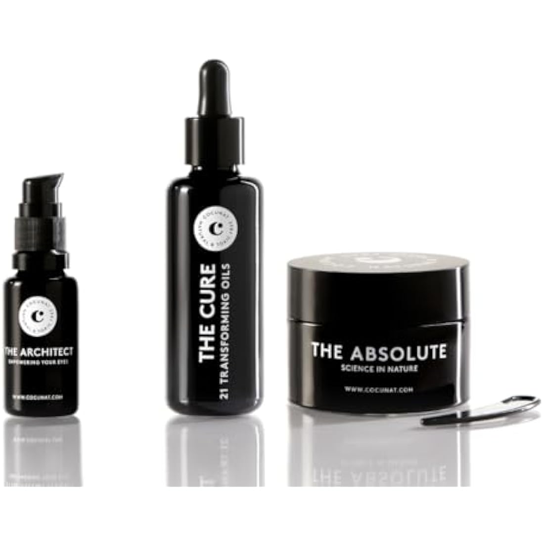 COCUNAT Complete Anti-Aging Repair Pack for Face and Eyes, Cream + Serum + Eye Contour with Hyaluronic Acid and Retinol-Like to Treat Age Spots and Signs of Aging